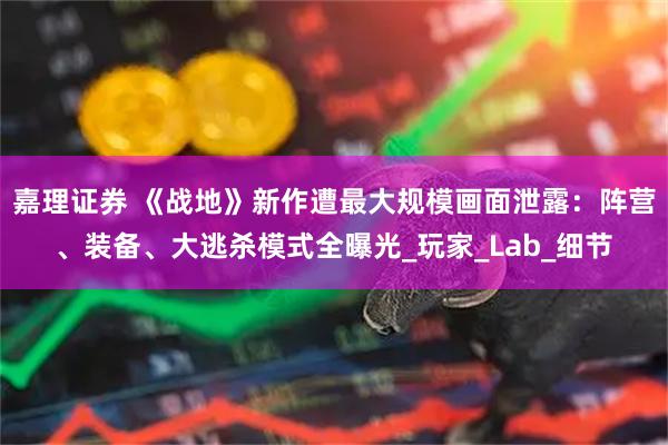嘉理证券 《战地》新作遭最大规模画面泄露：阵营、装备、大逃杀模式全曝光_玩家_Lab_细节