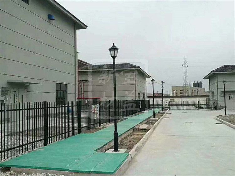电缆沟盖板施工现场